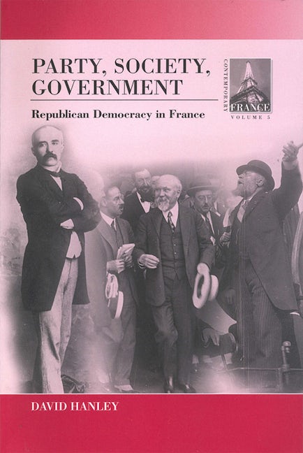 Book cover image for Party, Society, Government ISBN: 9781571819666